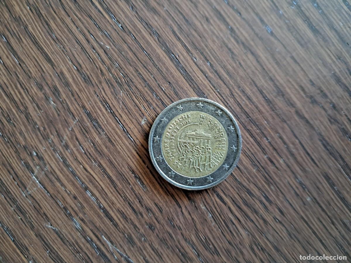 Monedas antiguas de Europa: MONEDA 2 EUROS CONMEMORATIVOS ALEMANIA - A&Ntilde;O 2015, CECA G (125 ANV. UNIFICACI&Oacute;N ALEMANIA)
