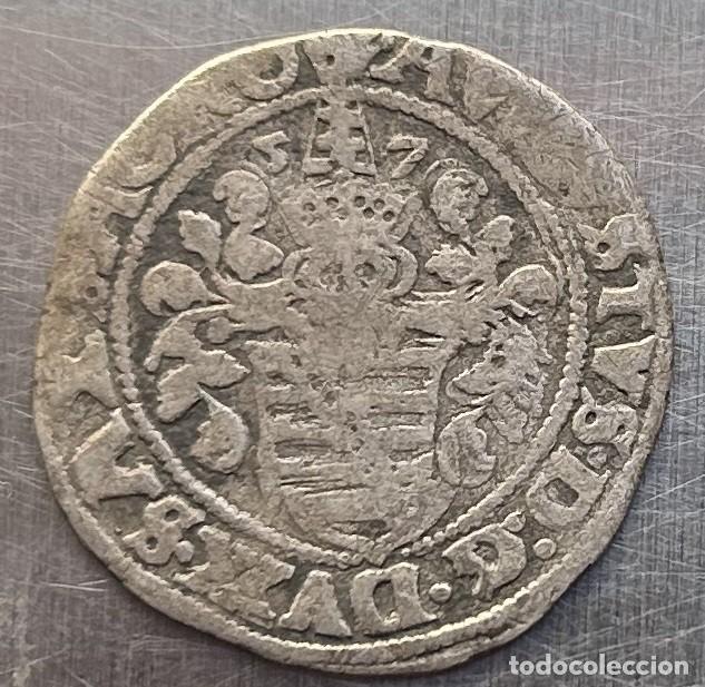 Monedas antiguas de Europa: GROSCHEN 1557 SAJONIA