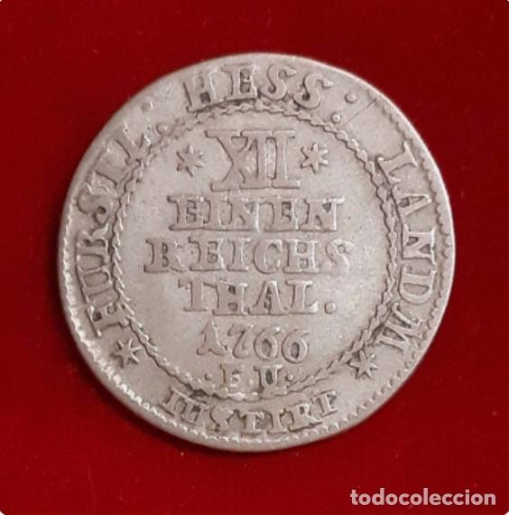Monedas antiguas de Europa: 1/12 DE THALER 1766 HESSE-CASSEL