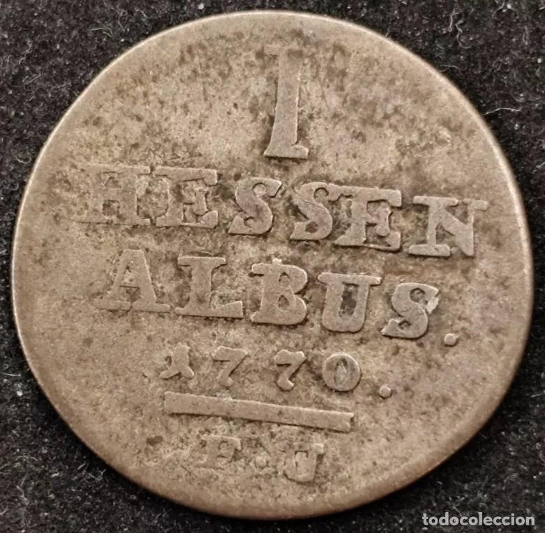 Monedas antiguas de Europa: 1 ALBUS 1770 HESSE-CASSEL
