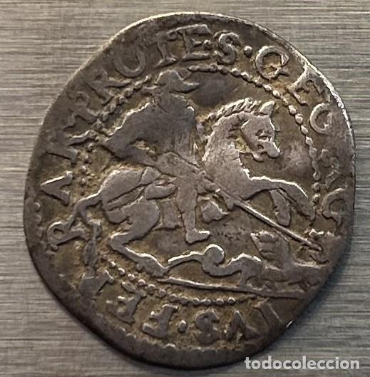 Monedas antiguas de Europa: GROSSO 1605-1621 ESTADOS PONTIFICIOS. PABLO V. CECA FERRARA. RARA