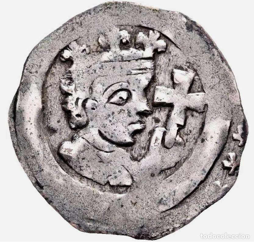 Monedas antiguas de Europa: DINERO 1245-1250 NUREMBERG. FEDERICO II