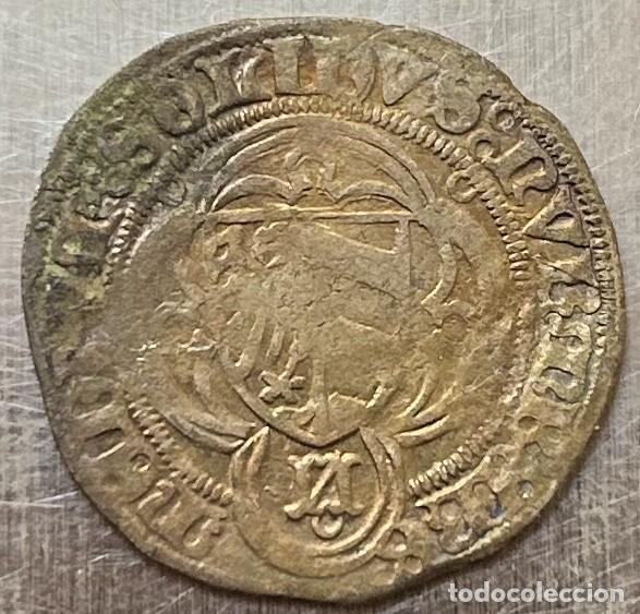 Monedas antiguas de Europa: MEDIO SOLIDO 1465-1467 NUREMBERG