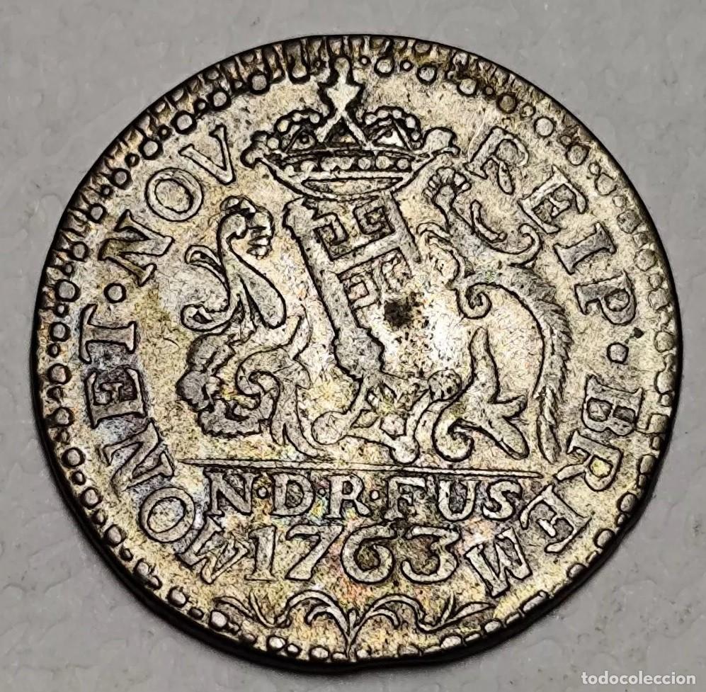 Old Coins of Europe: 1/12 DE THALER 1763 BREMEN
