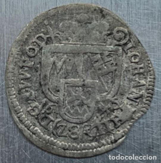 Monedas antiguas de Europa: CHELIN 1645 WURZBURGO