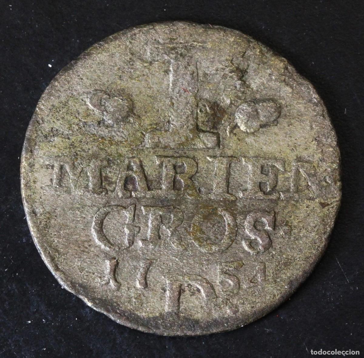 Monedas antiguas de Europa: 1 MARIENGROSCHEN 1754 PRUSIA (PARA FRISIA ORIENTAL)