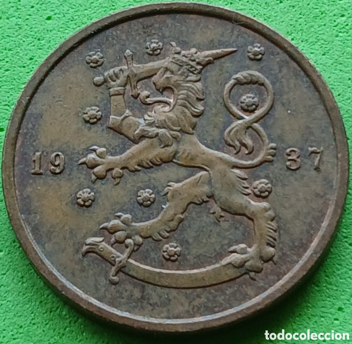 Monedas antiguas de Europa: Finlandia 10 pennia 1937 km#24