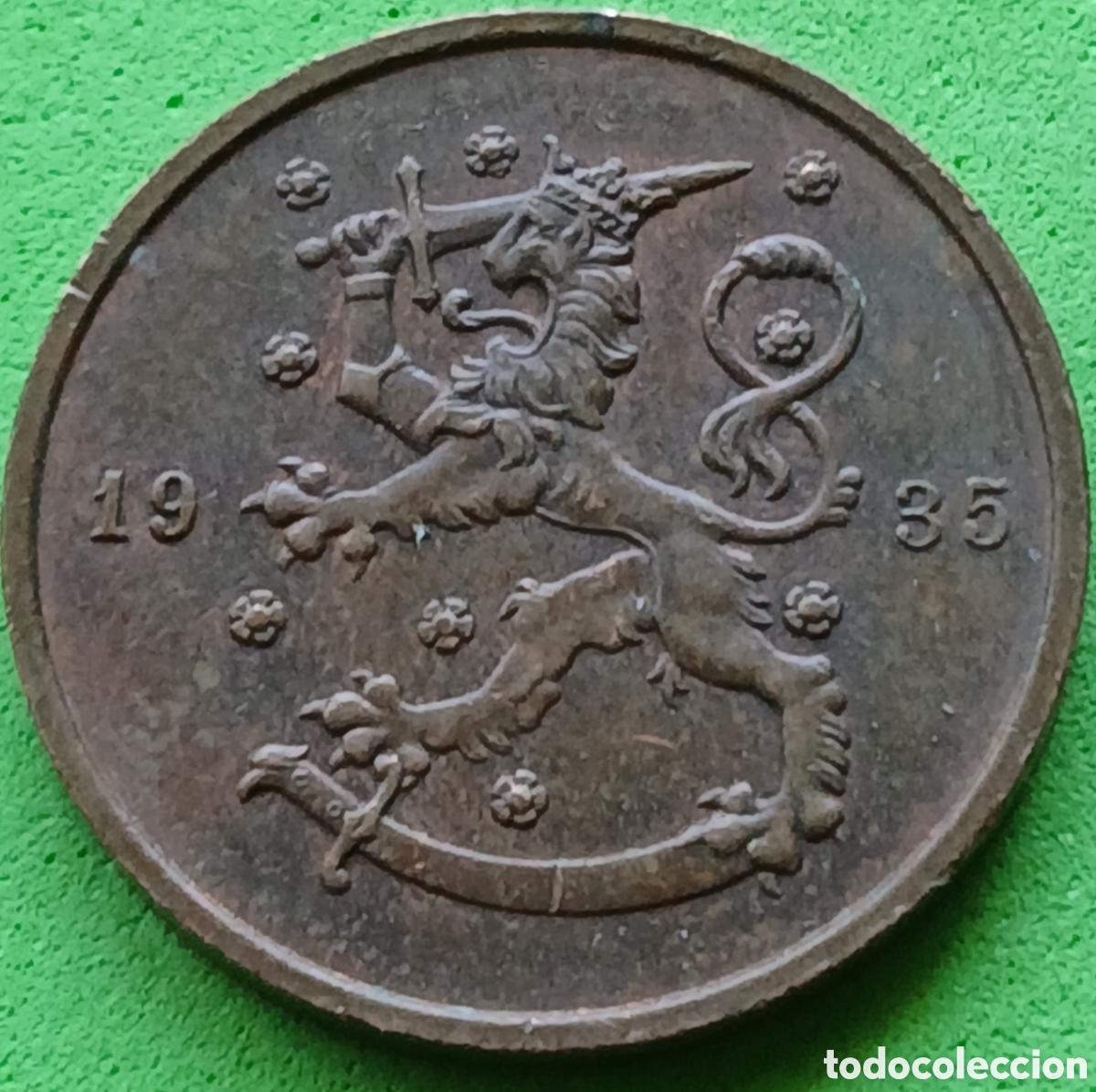 Monedas antiguas de Europa: Finlandia 10 pennia 1935 km#24
