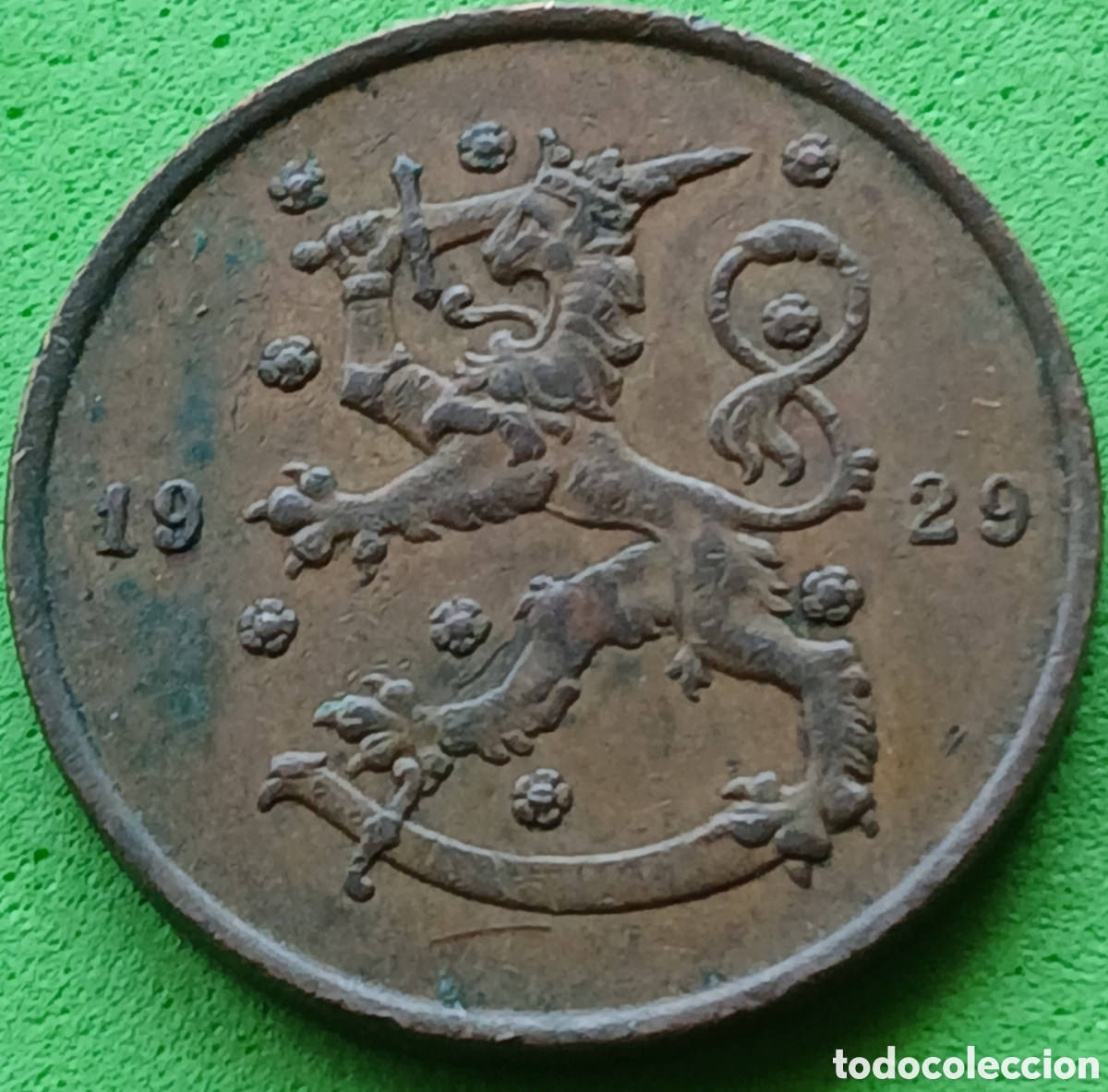 Monedas antiguas de Europa: Finlandia 10 pennia 1929 km#24