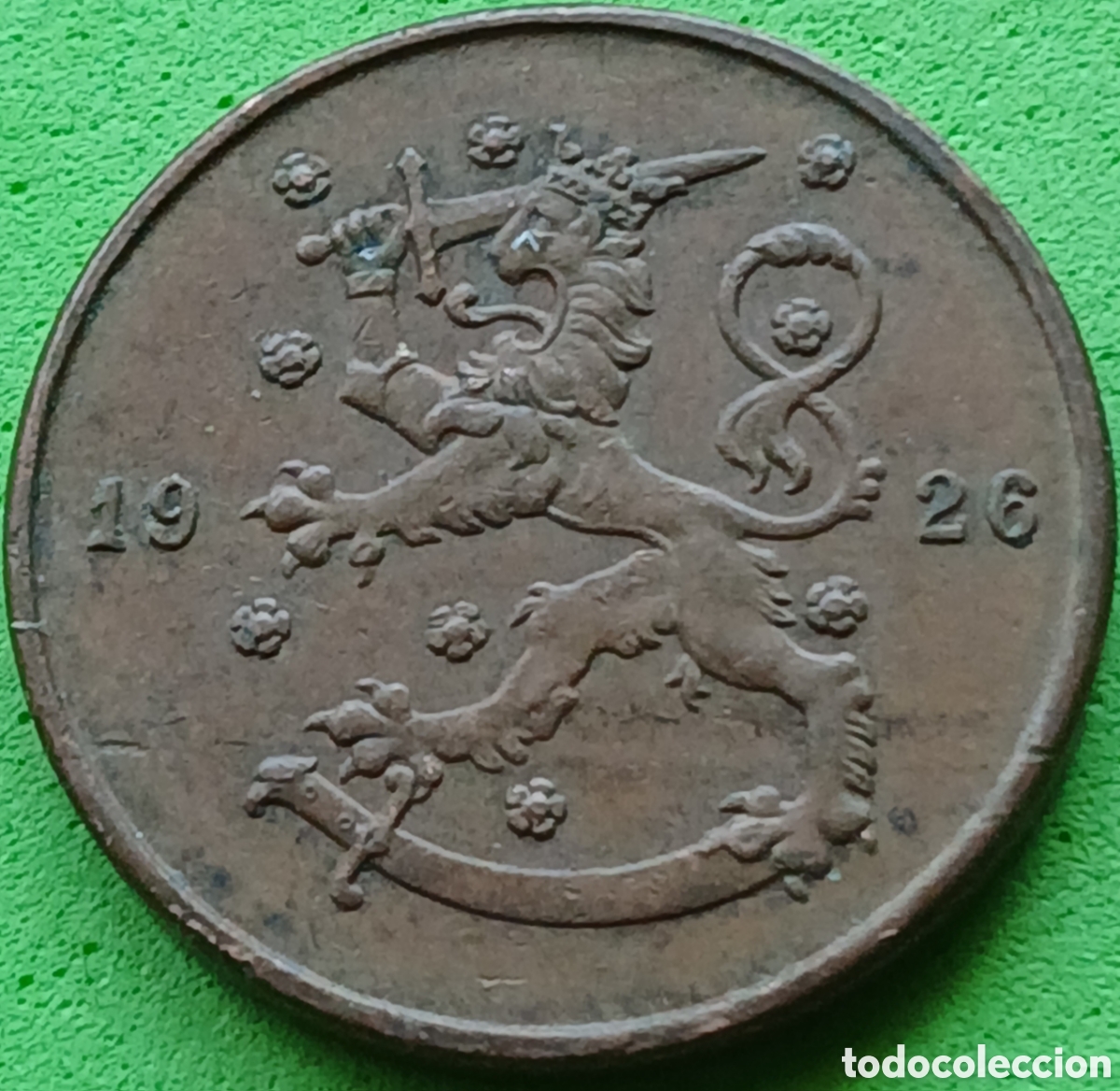 Monedas antiguas de Europa: Finlandia 10 pennia 1926 km#24