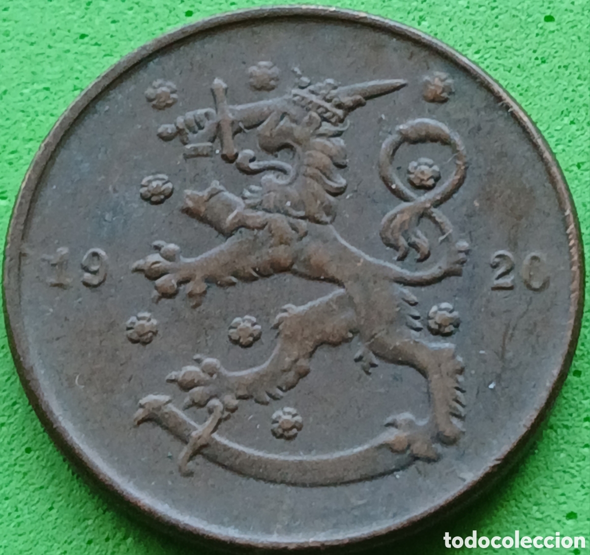 Monedas antiguas de Europa: Finlandia 10 pennia 1920 km#24