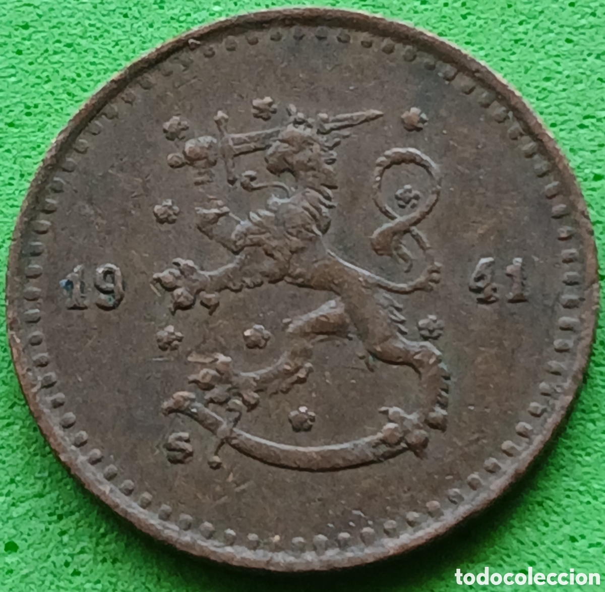 Monedas antiguas de Europa: Finlandia 25 pennia 1941 km#25a
