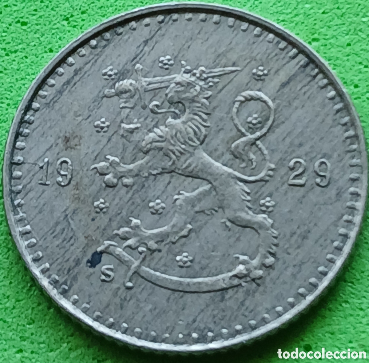 Monedas antiguas de Europa: Finlandia 25 pennia 1929 km#25 ESCASA!!