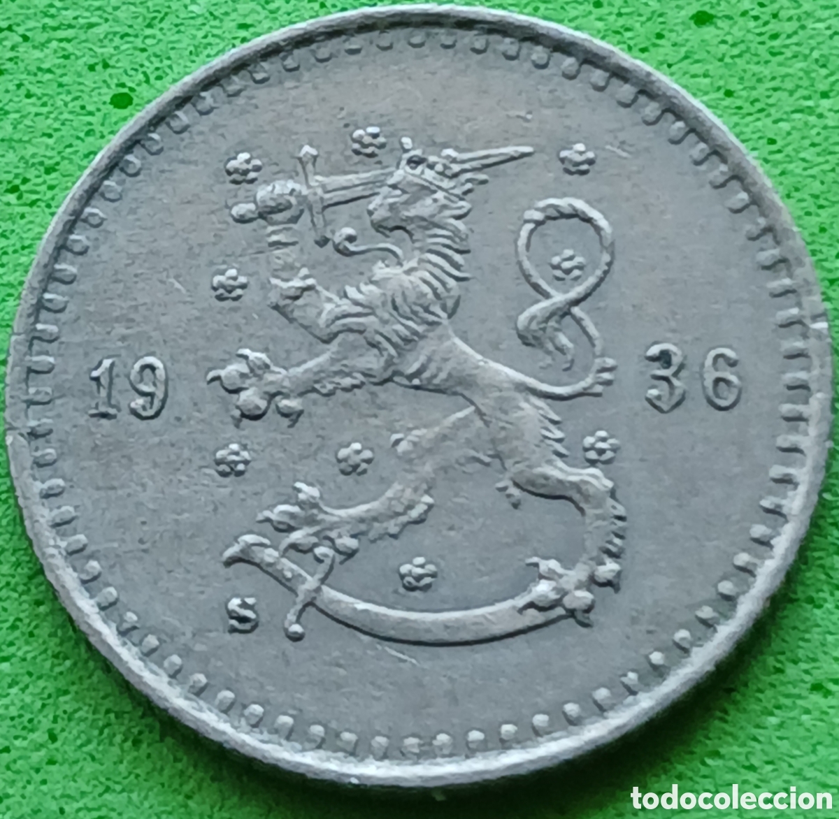 Monedas antiguas de Europa: Finlandia 25 pennia 1936 km#25