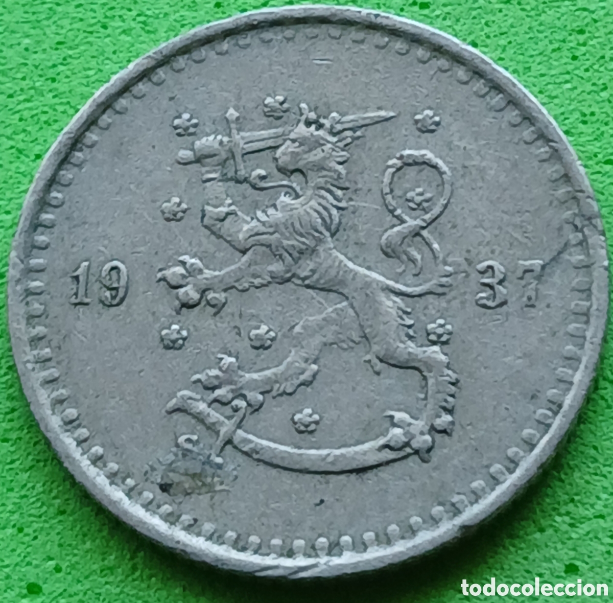 Monedas antiguas de Europa: Finlandia 25 pennia 1937 km#25