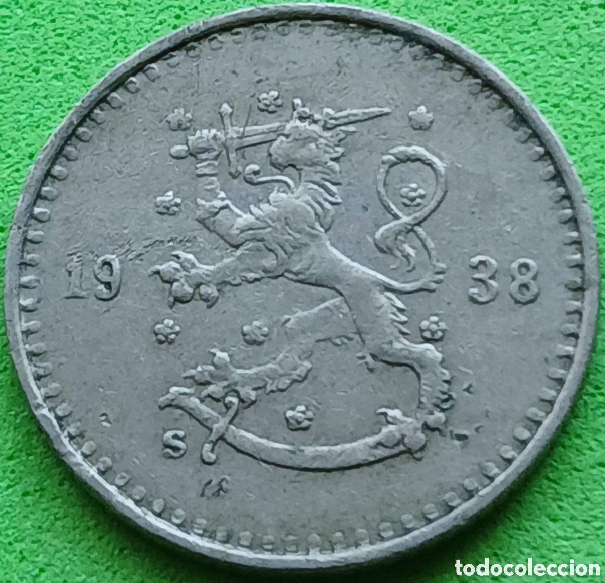 Monedas antiguas de Europa: Finlandia 25 pennia 1938 km#25