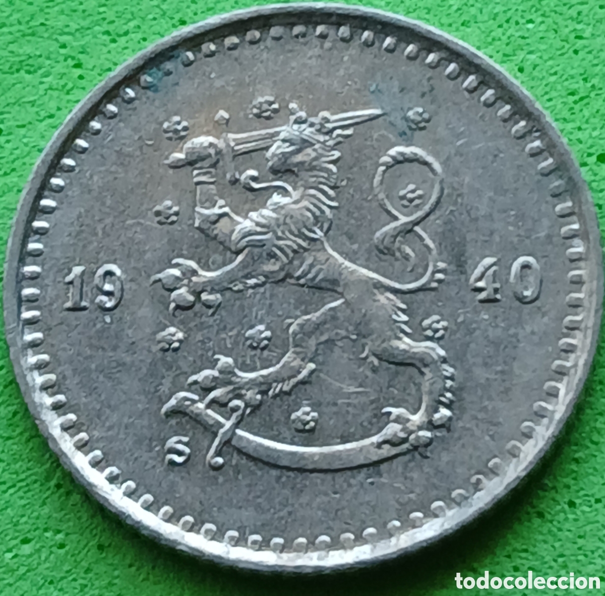 Monedas antiguas de Europa: Finlandia 25 pennia 1940 km#25