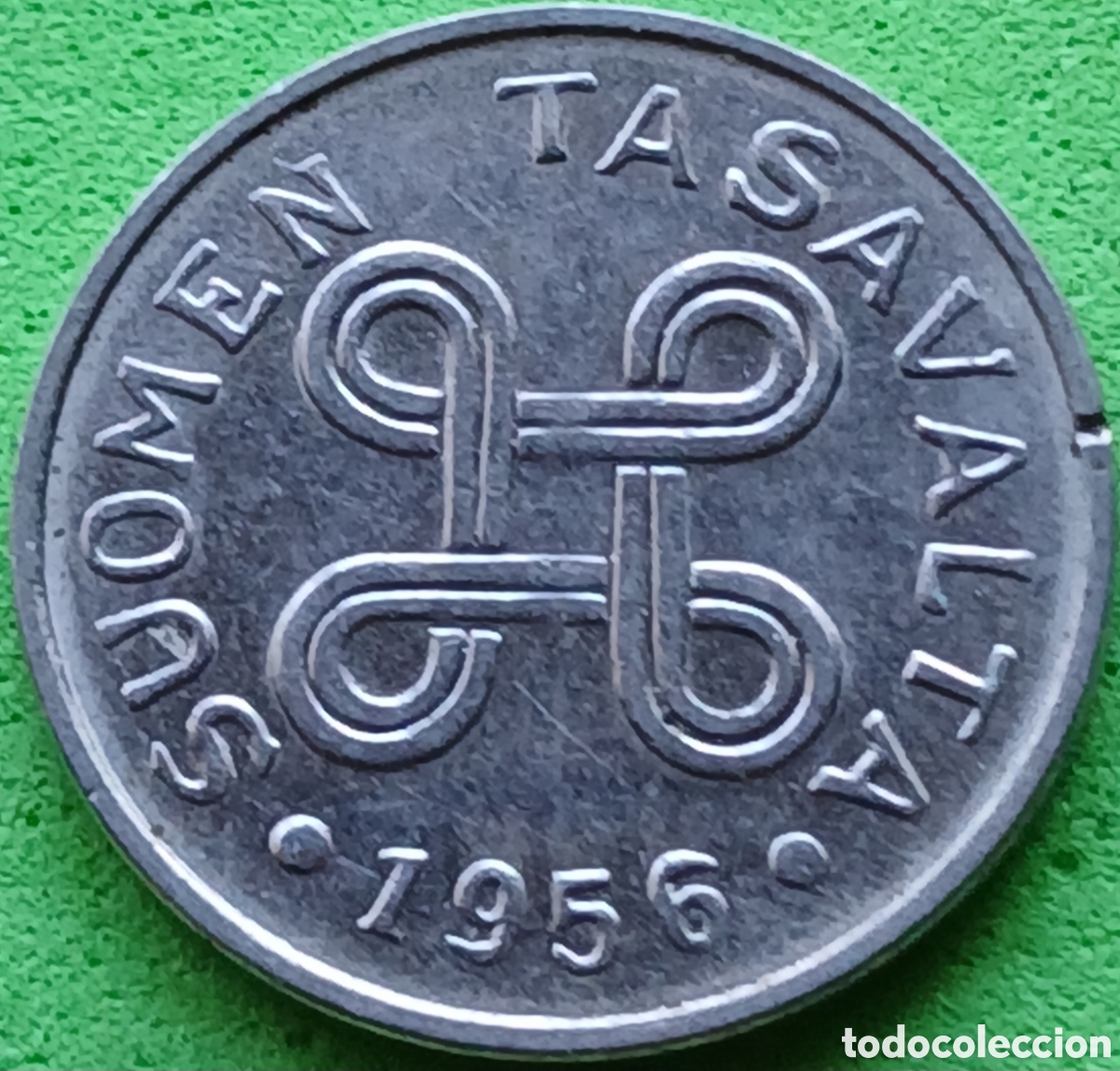 Monedas antiguas de Europa: Finlandia 1 marco 1956 km#36a