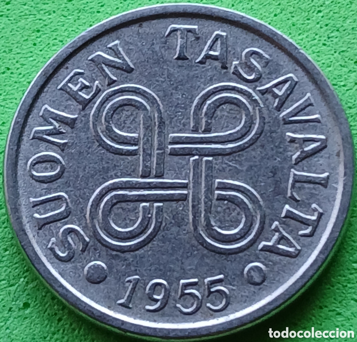 Monedas antiguas de Europa: Finlandia 5 marcos 1955 km#37a