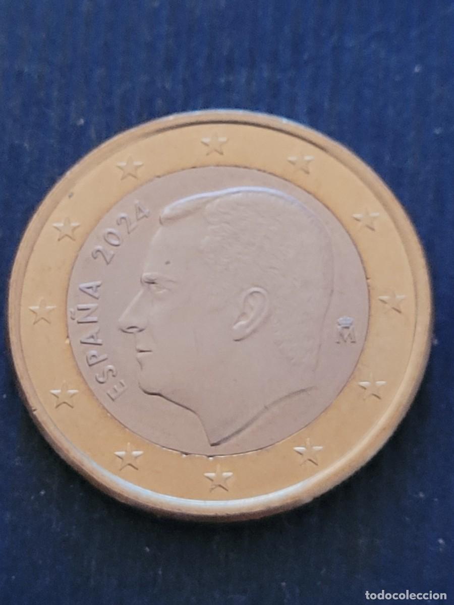 Monedas antiguas de Europa: Moneda 1 euro 2024 Espa&ntilde;a