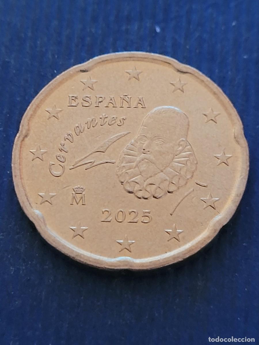 Monedas antiguas de Europa: Moneda 20 c&eacute;ntimos 2025 Espa&ntilde;a