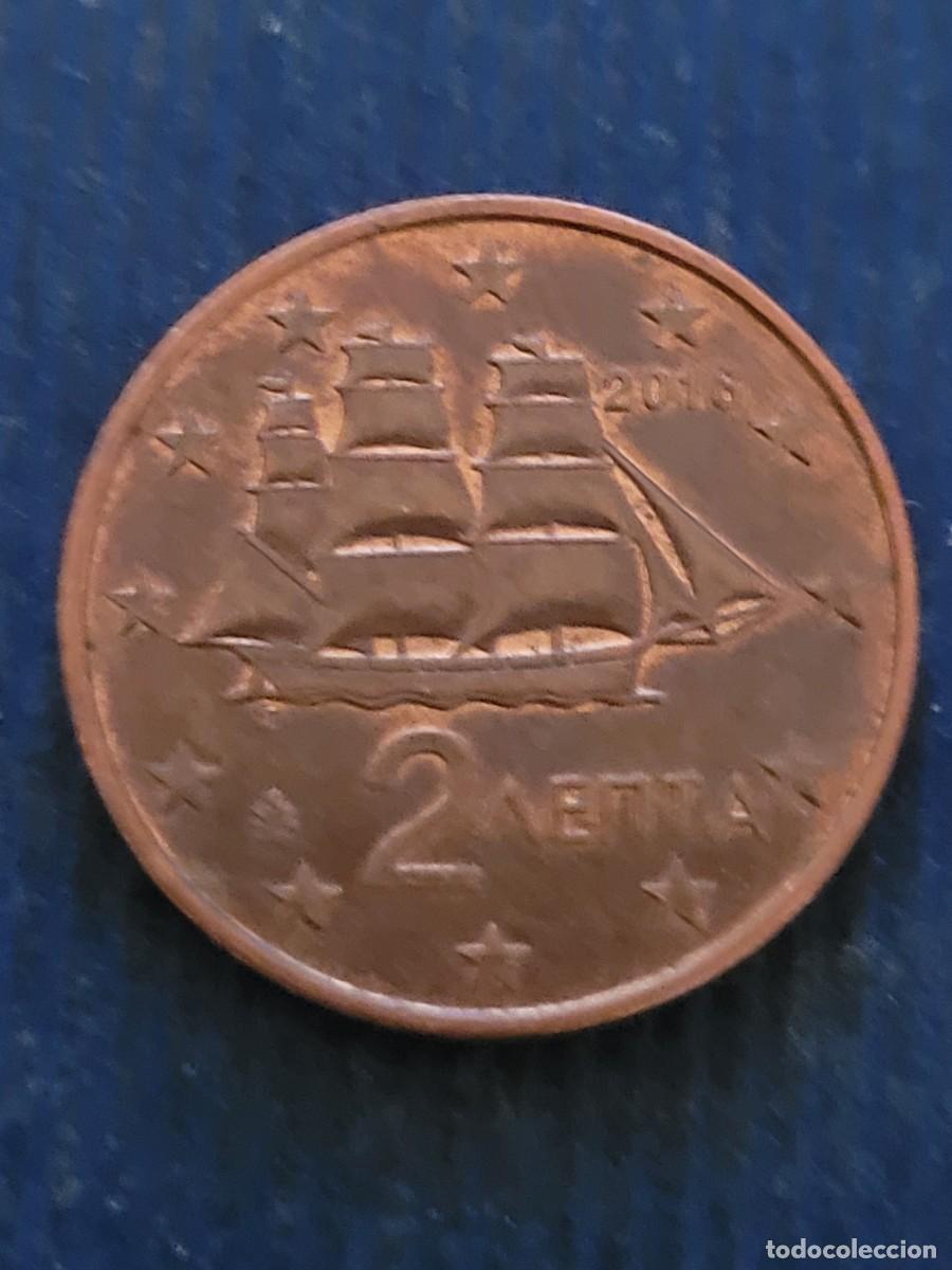 Monedas antiguas de Europa: Moneda 2 c&eacute;ntimos 2016 Grecia