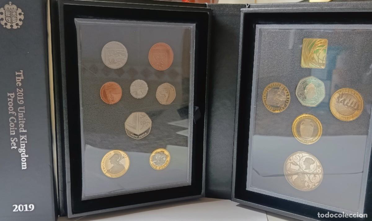 Monedas antiguas de Europa: GRAN BRETA&Ntilde;A. UK. SET EN ESTUCHE DE LUJO 2019 PROOF. 13 MONEDAS. EDICI&Oacute;N LIMITADA.