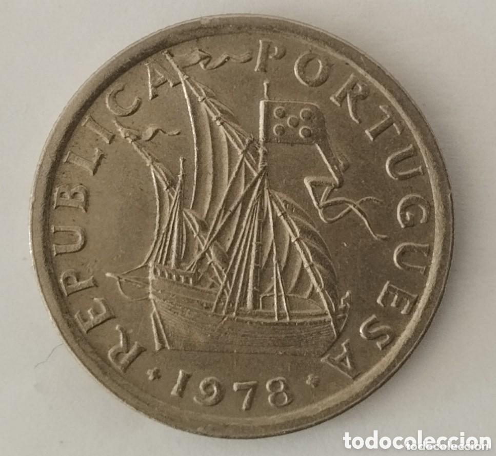 Monedas antiguas de Europa: MONEDA DE PORTUGAL 2,5 ESCUDOS 1978 (FOTO)