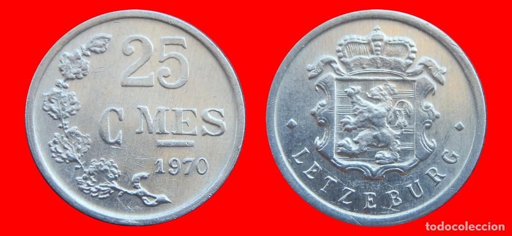 Monedas antiguas de Europa: 25 CENTIMOS 1970 LUXEMBURGO-152171