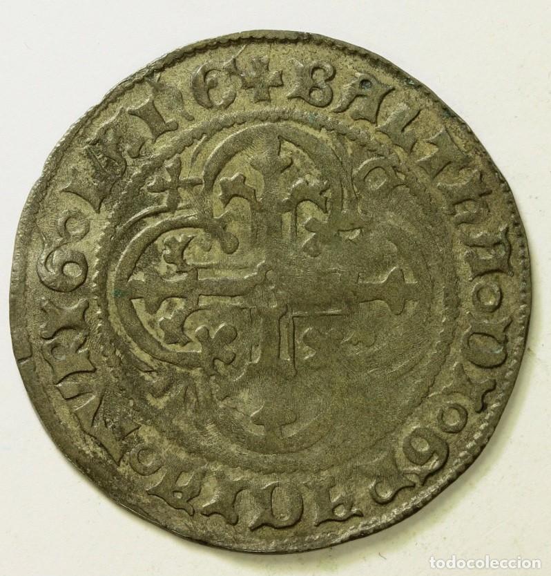 Monedas antiguas de Europa: FURSTENGROSCHEN 1405-1406 TURINGIA. BALTASAR. CECA SANGERHAUSEN