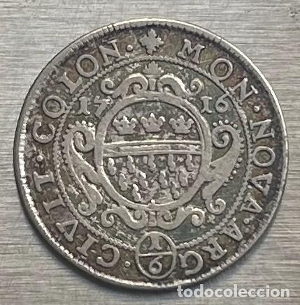 Monedas antiguas de Europa: 1/6 DE THALER 1716 COLONIA