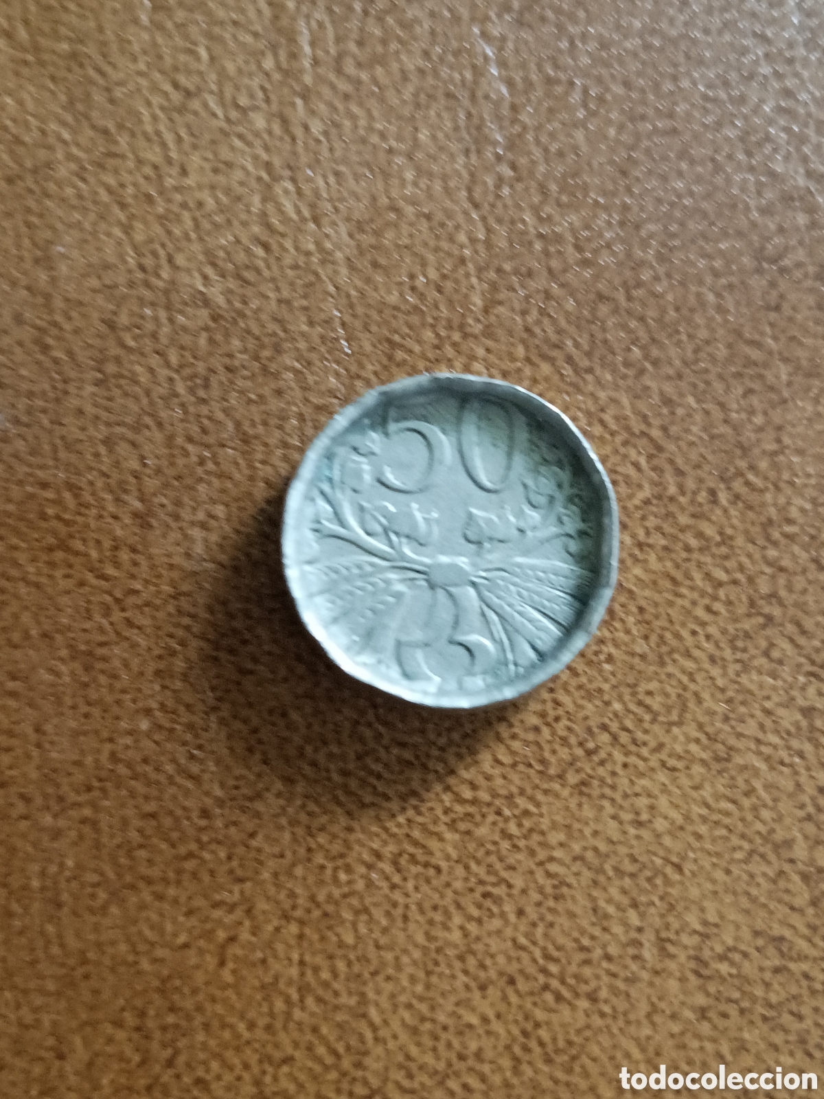 Monedas antiguas de Europa: 50 HALERU 1924 - CHECOSLOVAQUIA