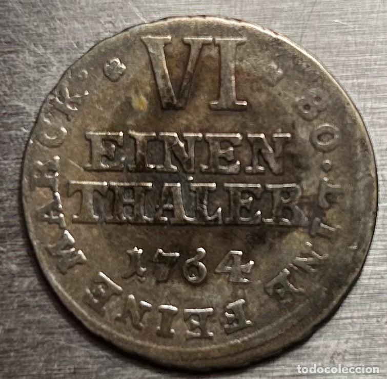 Monedas antiguas de Europa: 1/6 DE THALER 1764 HILDESHEIM