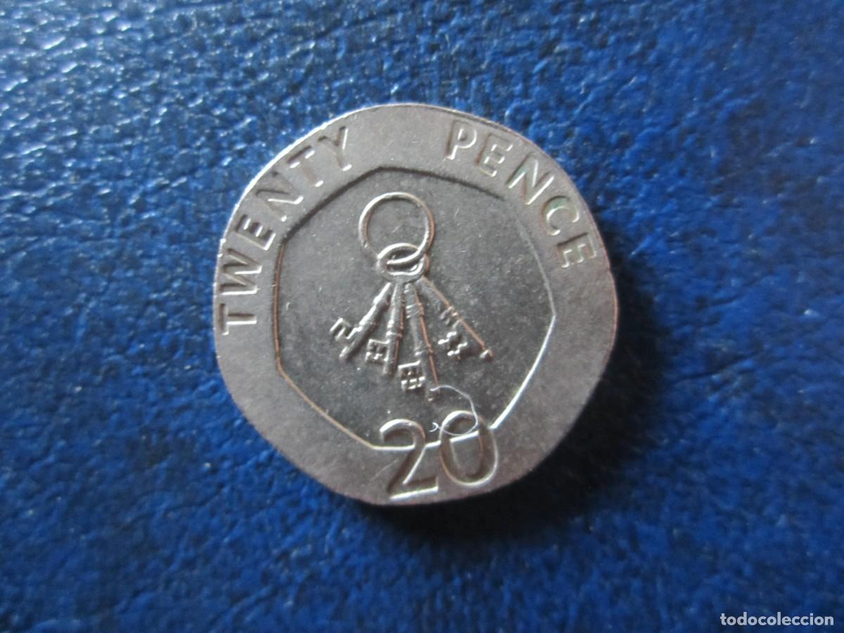 Monedas antiguas de Europa: Gibraltar 20 peniques 2009