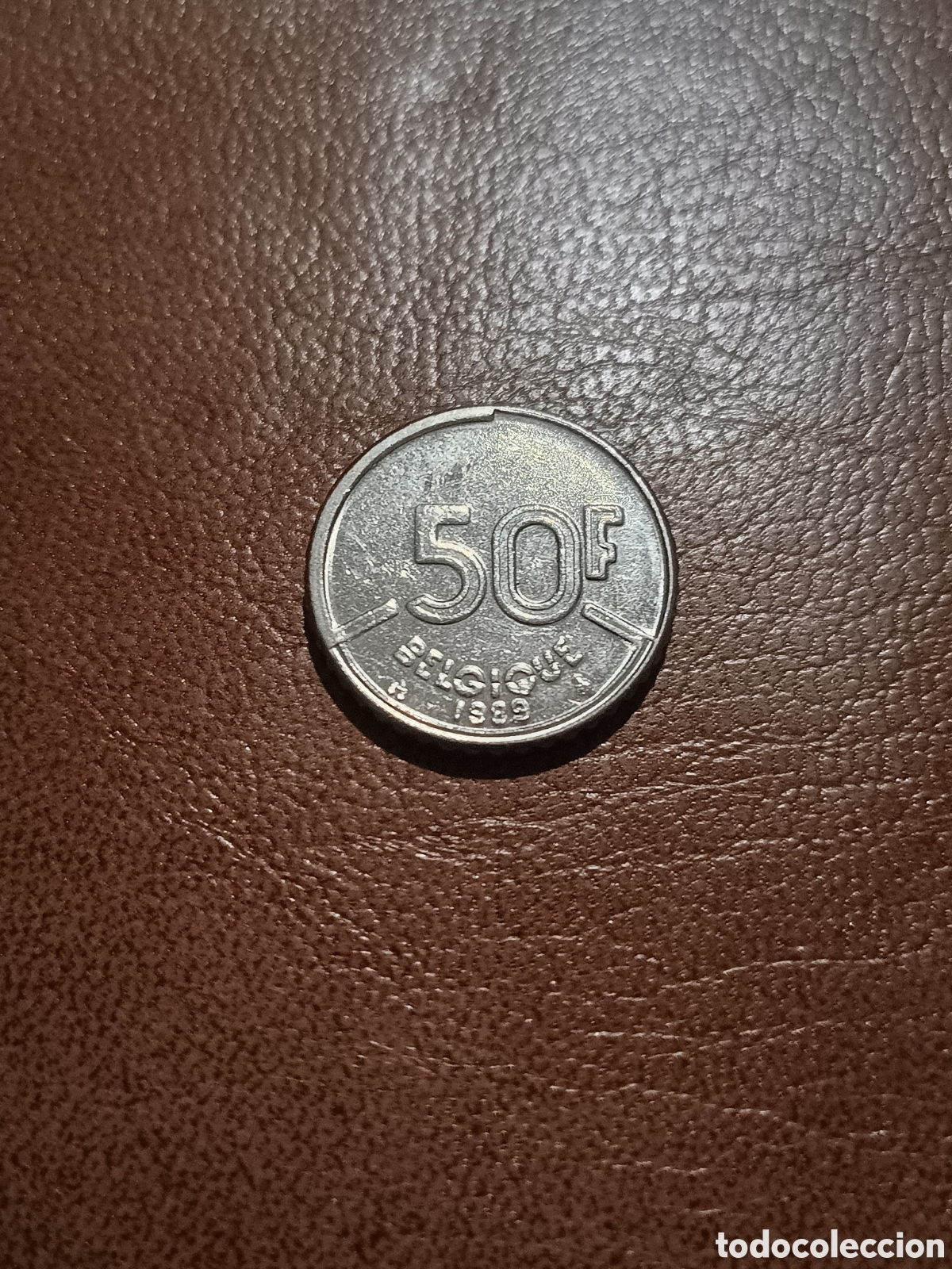 Monedas antiguas de Europa: 50 FRANCOS 1989 - B&Eacute;LGICA
