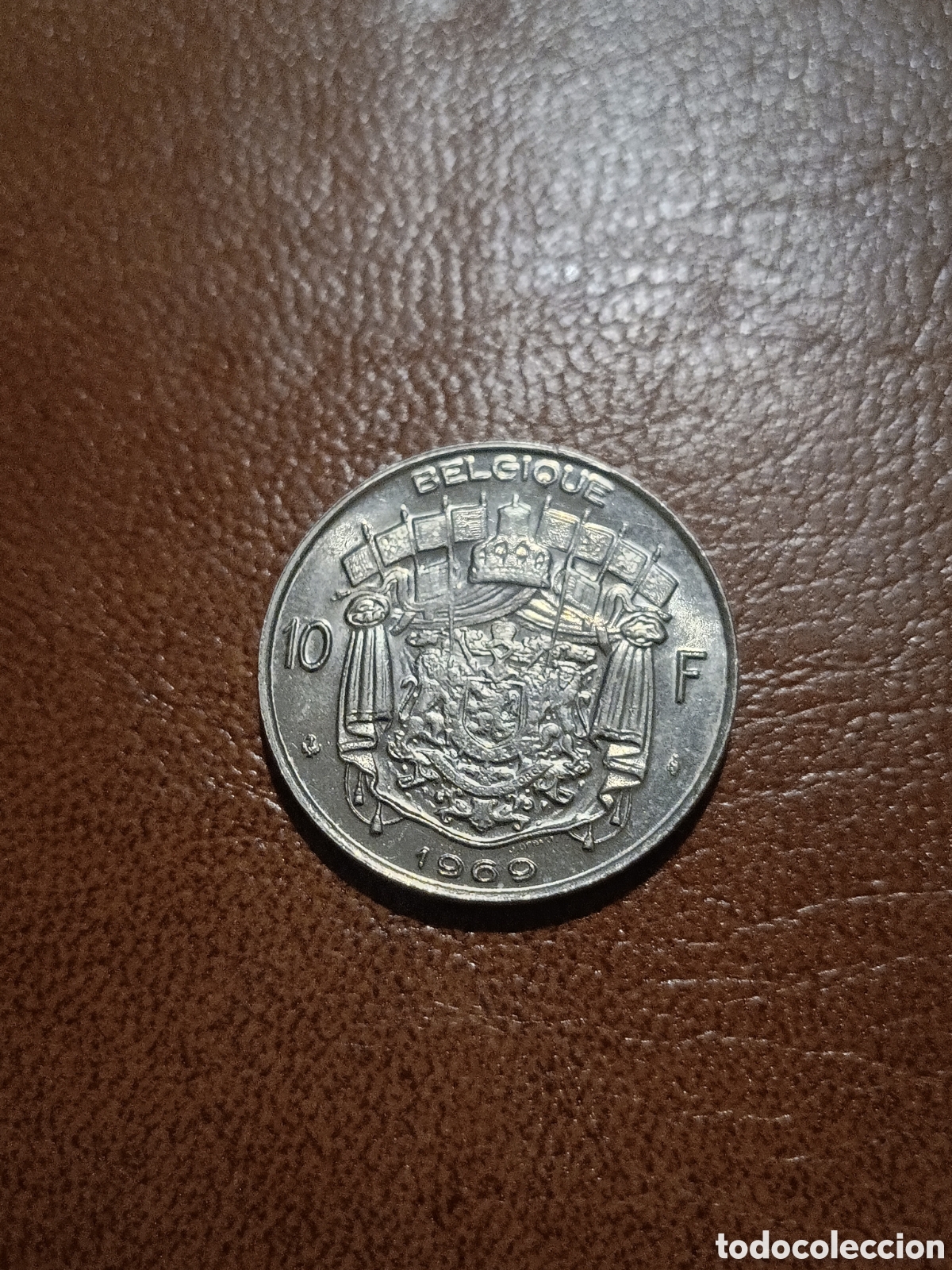 Monedas antiguas de Europa: 10 FRANCOS 1969 - B&Eacute;LGICA
