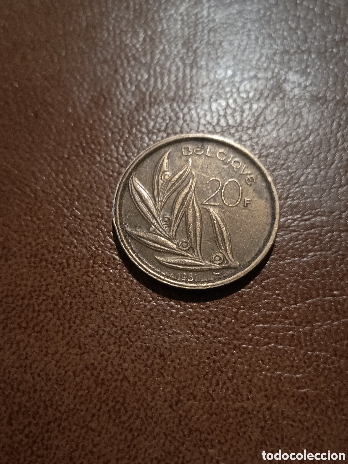 Monedas antiguas de Europa: 20 FRANCOS 1981 - B&Eacute;LGICA