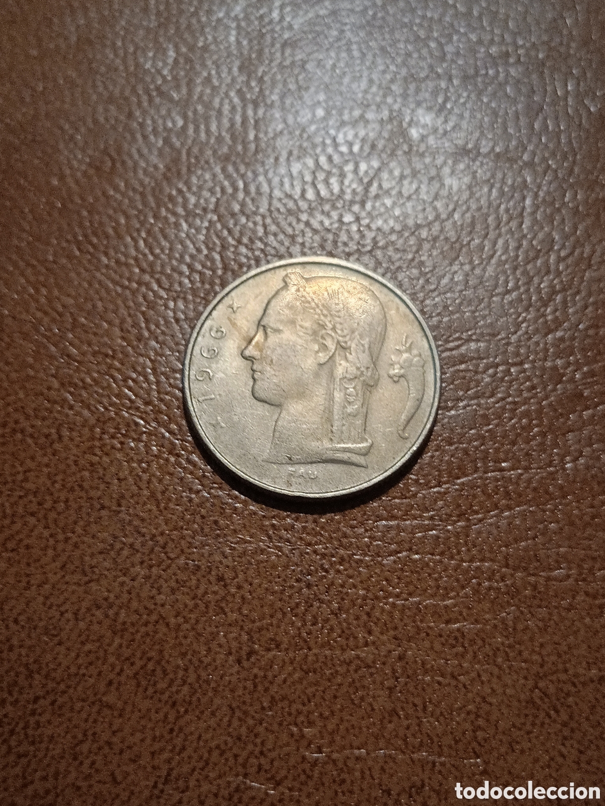 Monedas antiguas de Europa: 5 FRANCOS 1966 - B&Eacute;LGICA