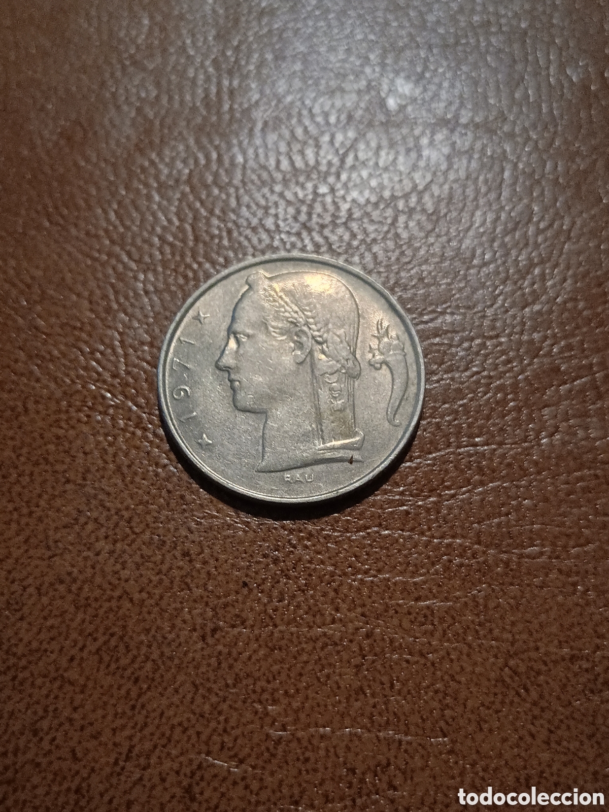Monedas antiguas de Europa: 5 FRANCOS 1971 - B&Eacute;LGICA