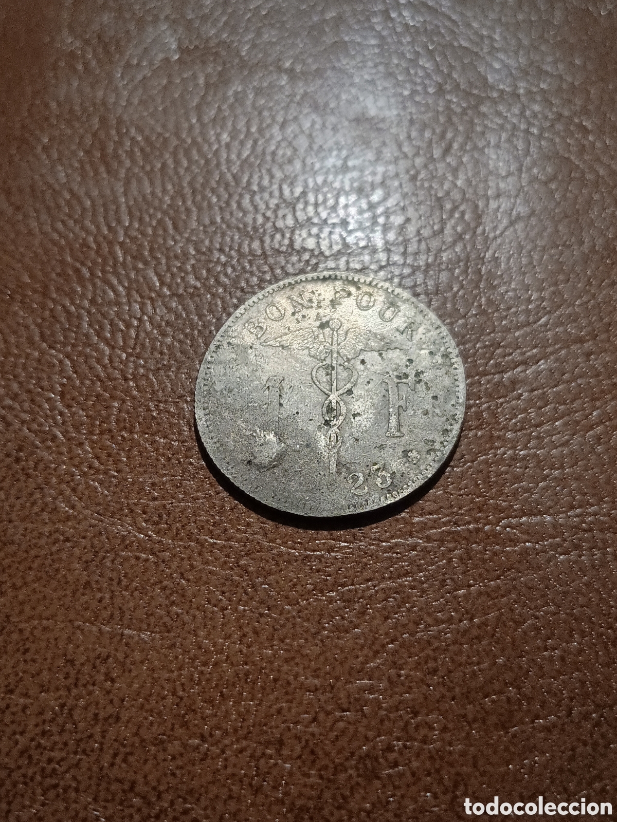 Monedas antiguas de Europa: 1 FRANCO 1923 - B&Eacute;LGICA