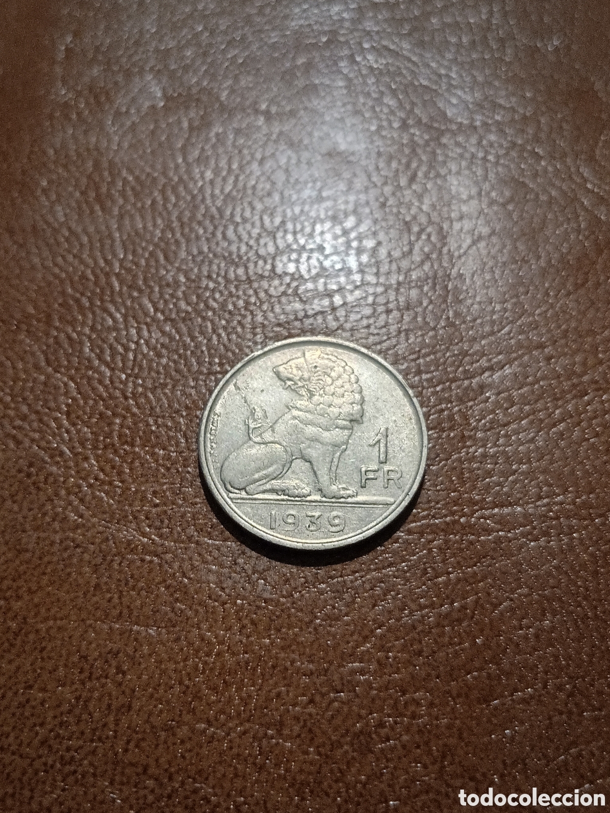 Monedas antiguas de Europa: 1 FRANCO 1939 - B&Eacute;LGICA