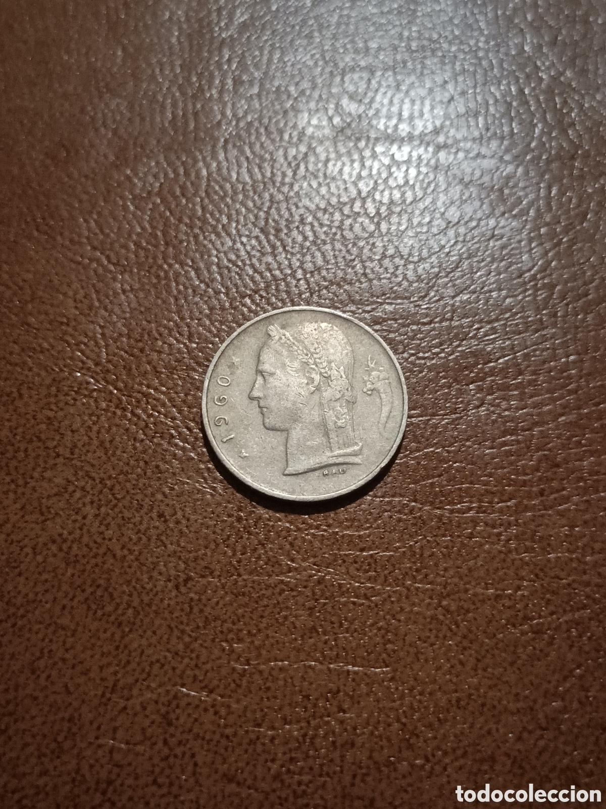 Monedas antiguas de Europa: 1 FRANCO 1960 - B&Eacute;LGICA