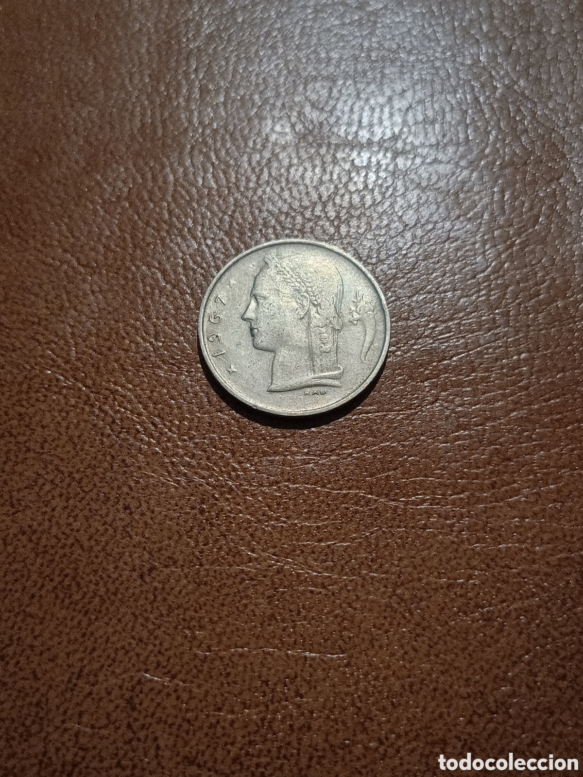 Monedas antiguas de Europa: 1 FRANCO 1967 - B&Eacute;LGICA