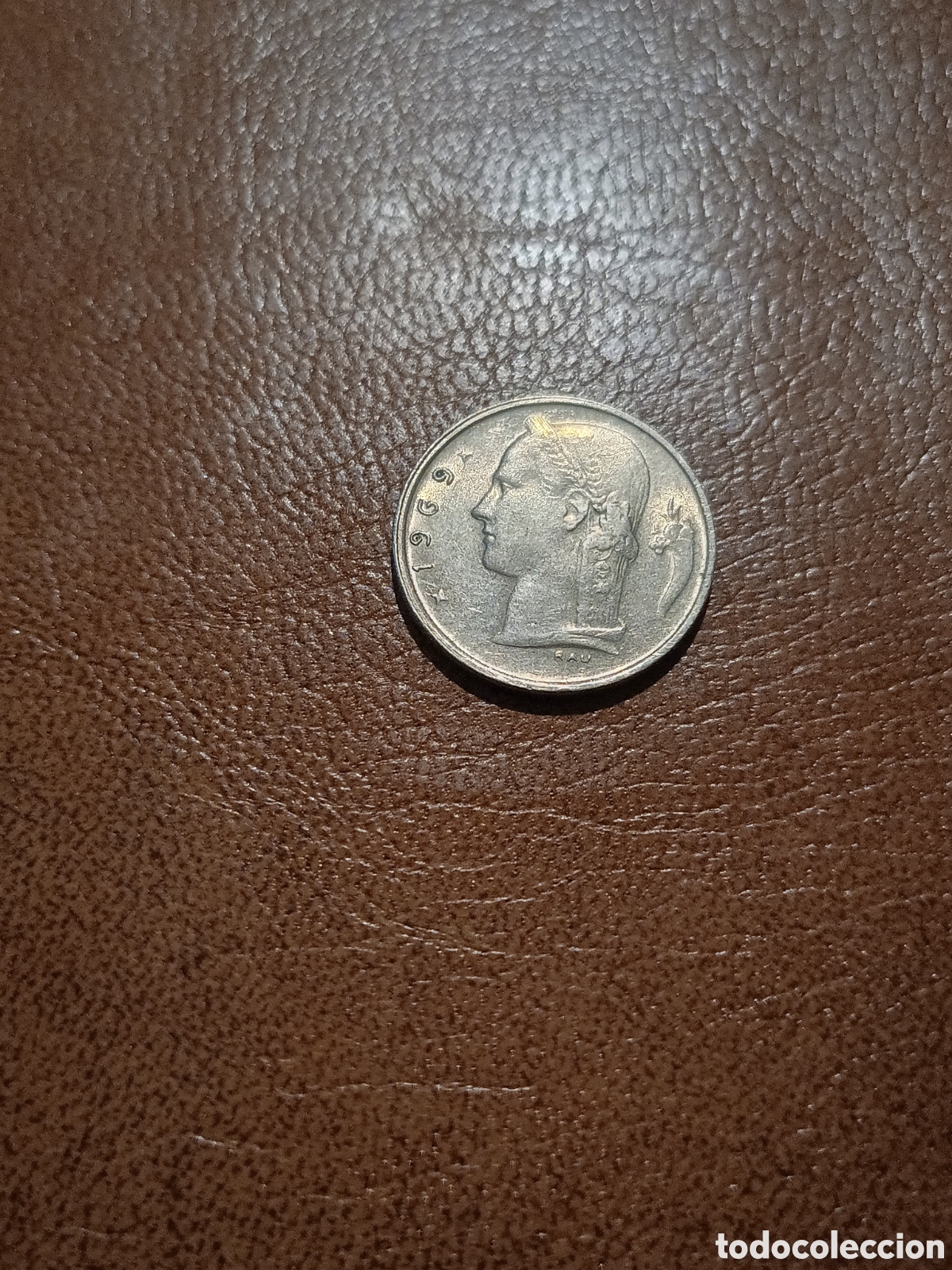 Monedas antiguas de Europa: 1 FRANCO 1969 - B&Eacute;LGICA