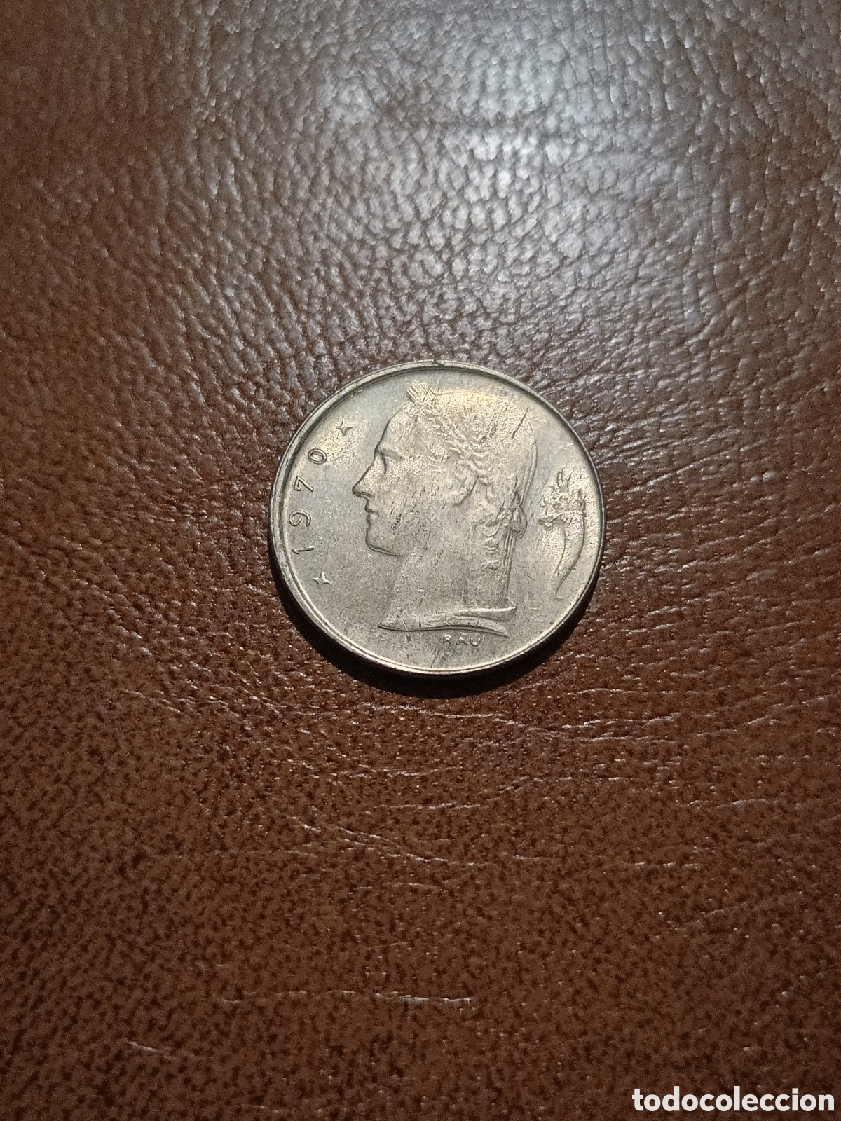 Monedas antiguas de Europa: 1 FRANCO 1970 - B&Eacute;LGICA