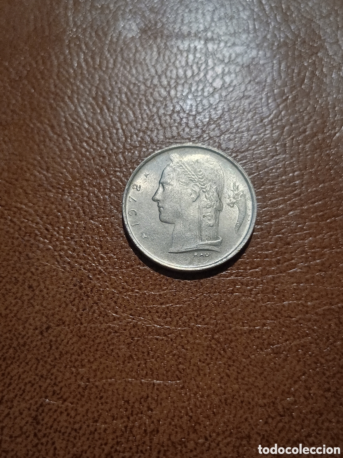 Monedas antiguas de Europa: 1 FRANCO 1972 - B&Eacute;LGICA