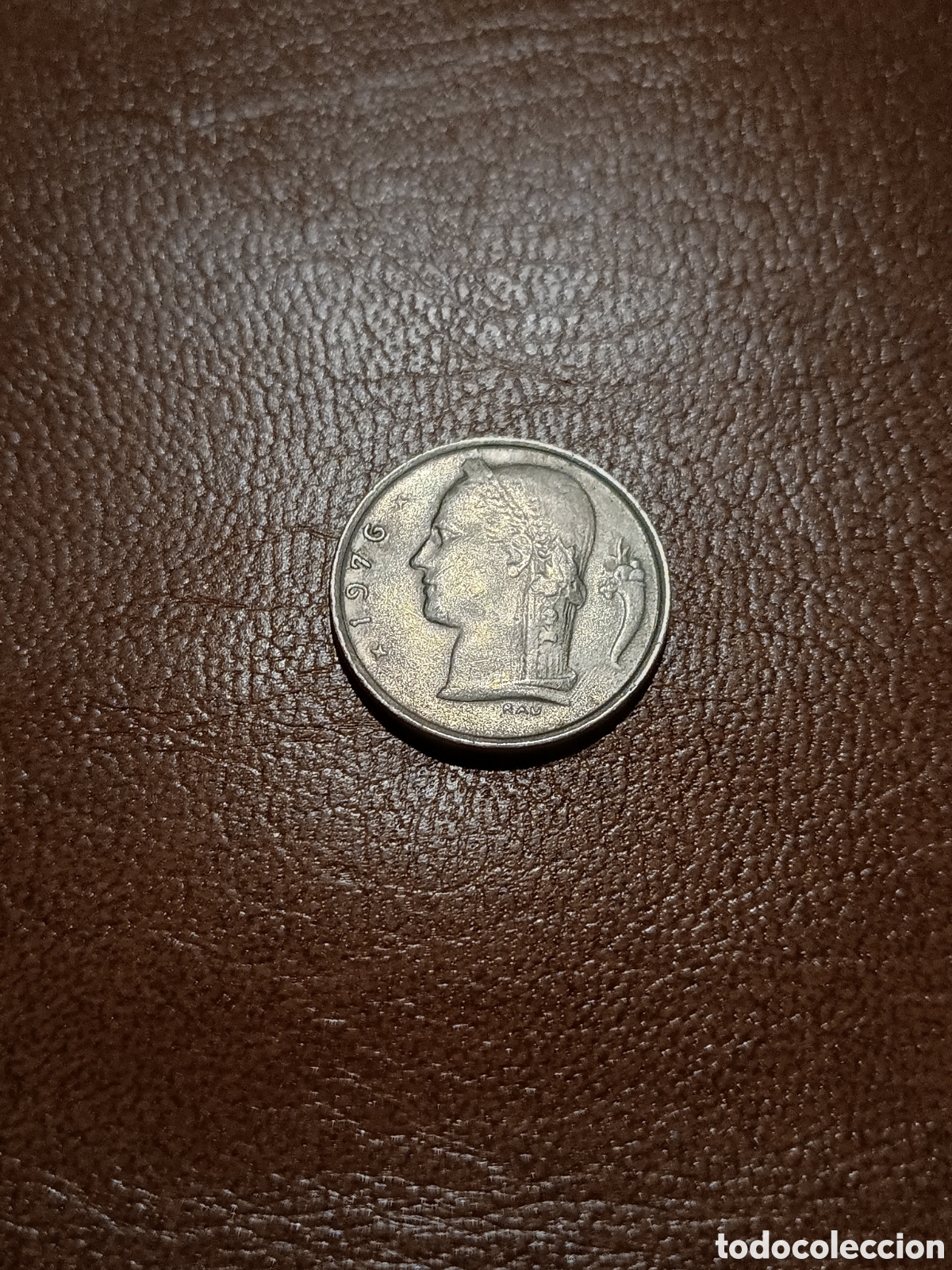 Monedas antiguas de Europa: 1 FRANCO 1976 - B&Eacute;LGICA