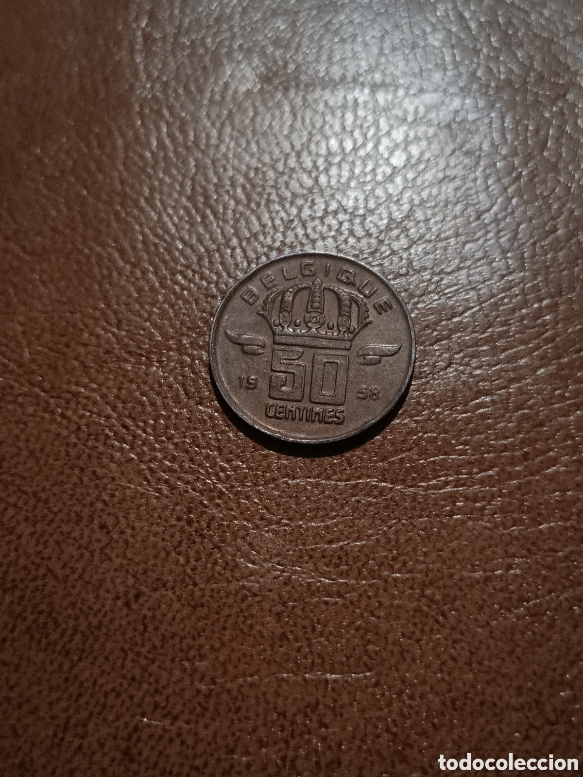 Monedas antiguas de Europa: 50 CENTIMOS 1958 - B&Eacute;LGICA