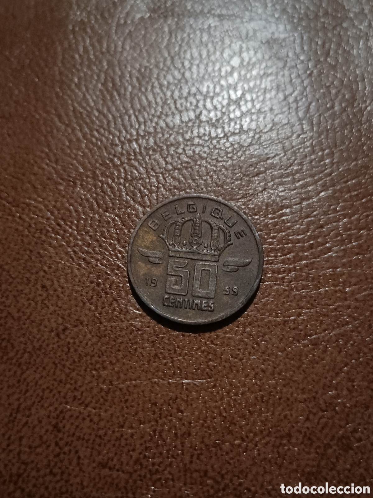 Monedas antiguas de Europa: 50 CENTIMOS 1959 - B&Eacute;LGICA
