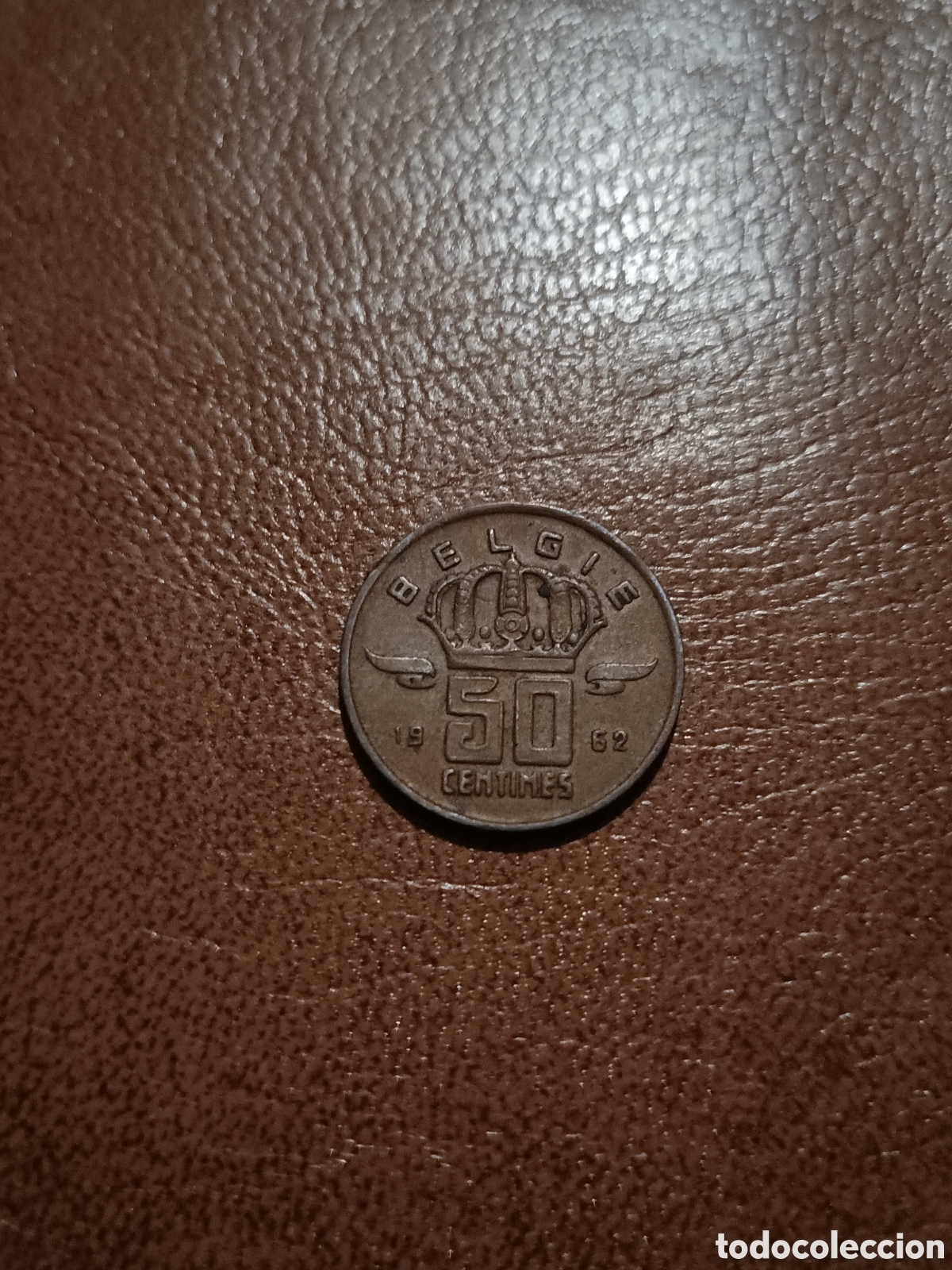 Monedas antiguas de Europa: 50 CENTIMOS 1962 - B&Eacute;LGICA